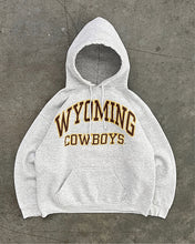 Load image into Gallery viewer, ASH GREY “WYOMING COWBOYS” HOODIE - 1990S
