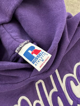Load image into Gallery viewer, FADED PURPLE “WILDCATS” RUSSELL HOODIE - 1990S
