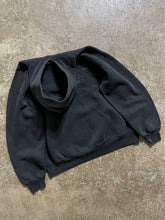 Load image into Gallery viewer, FADED BLACK REPAIRED RUSSELL PAINTERS HOODIE - 1990S
