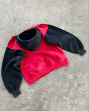 Load image into Gallery viewer, FADED BLACK &amp; RED “STANFORD” SIDE POCKET HOODIE - 1990S
