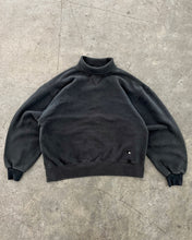 Load image into Gallery viewer, FADED BLACK HEAVYWEIGHT TURTLENECK RUSSELL SWEATSHIRT - 1990S
