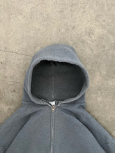 Load image into Gallery viewer, FADED GREY RUSSELL ZIP UP HOODIE - 1990S

