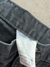 Load image into Gallery viewer, FADED BLACK CARHARTT DOUBLE KNEE PANTS - 1990S
