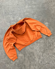 Load image into Gallery viewer, FADED BURNT ORANGE PAINTERS HOODIE - 1990S
