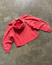 Load image into Gallery viewer, SUN FADED RED REVERSE WEAVE HOODIE - 1970S
