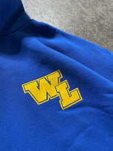 Load image into Gallery viewer, FADED BLUE “ W L “ RUSSELL HOODIE - 1990S
