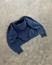 Load image into Gallery viewer, FADED NAVY BLUE HEAVYWEIGHT HOODIE - 1990S
