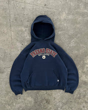 Load image into Gallery viewer, FADED NAVY BLUE “FRESNO STATE” RUSSELL HOODIE - 1990S

