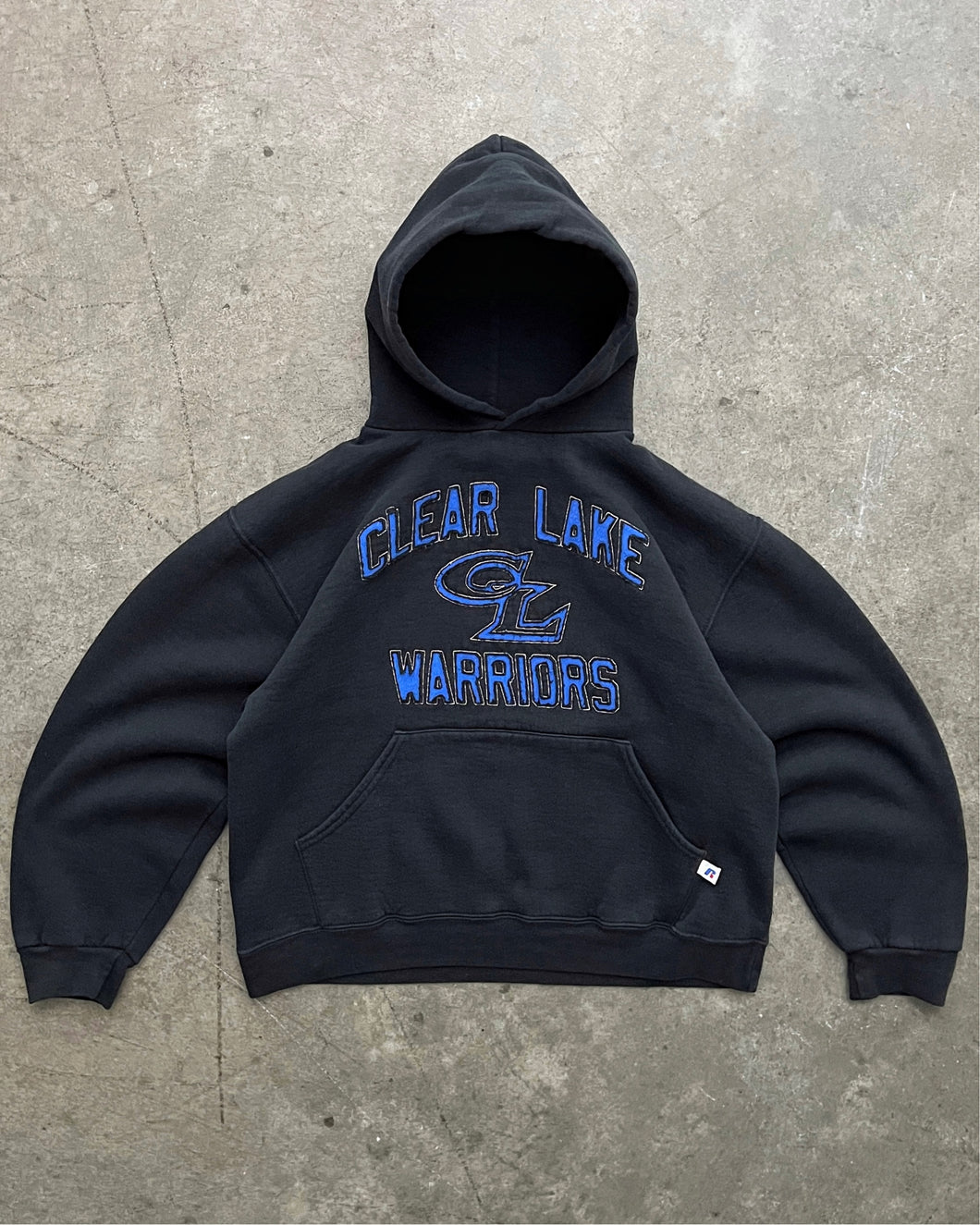 FADED BLACK “CLEAR LAKE” RUSSELL HOODIE