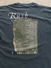 Load image into Gallery viewer, FADED BLACK “RUSH TEST FOR ECHO” TEE - 1990S
