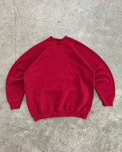 Load image into Gallery viewer, WINE RED RAGLAN SWEATSHIRT - 1980S
