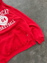 Load image into Gallery viewer, FADED RED “WILDCAT BASKETBALL” RUSSELL HOODIE - 1990S
